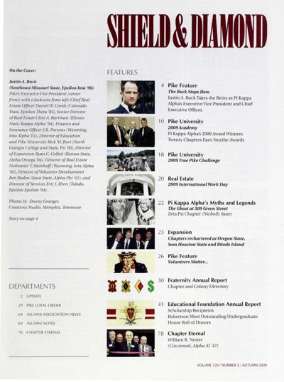 On the Cover, Autumn 2009